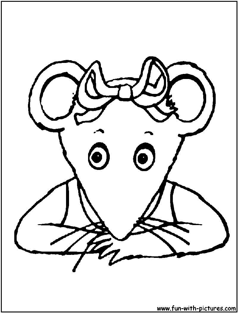 Angelina ballerina coloring pages to download and print ...