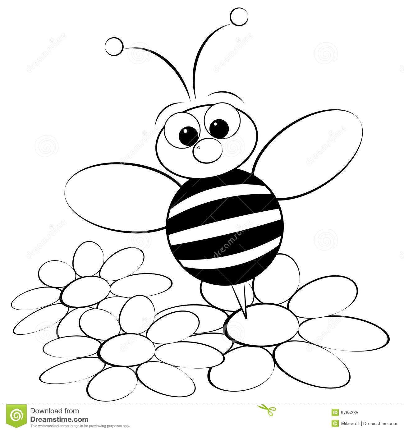cute bumble bee coloring pages download and print for free