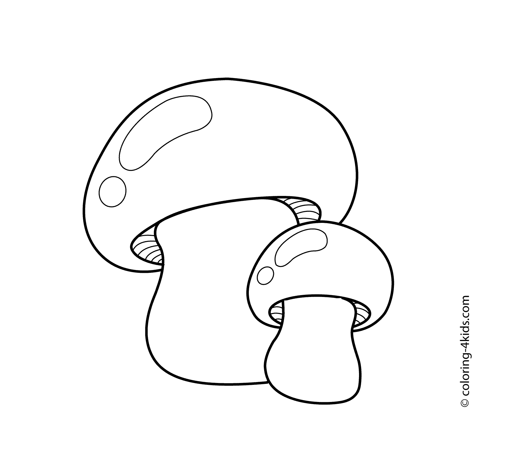 Free Printable Mushroom Coloring Pages Printable Templates