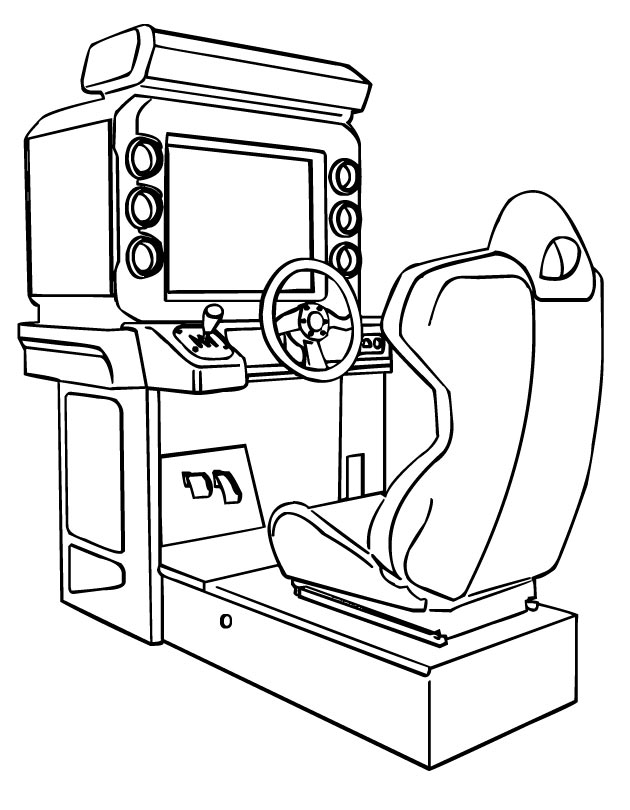 Video game coloring pages to download and print for free