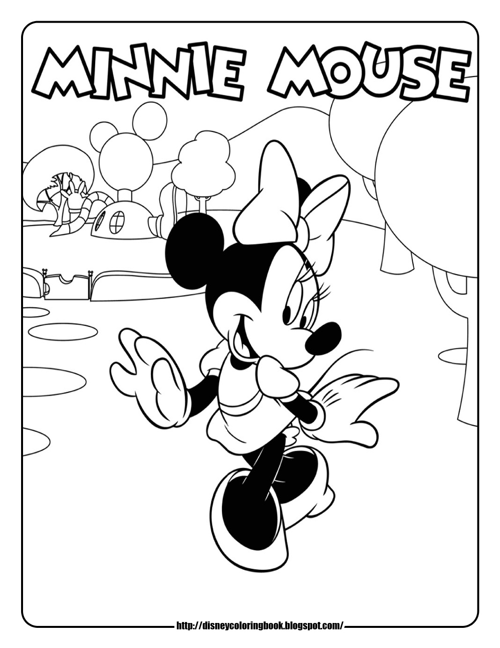 mickey mouse clubhouse coloring pages to download and