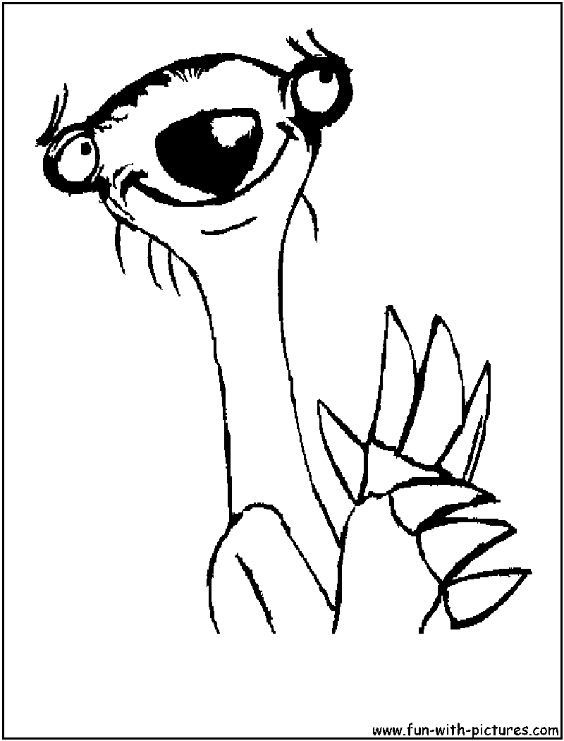Ice age coloring pages to download and print for free