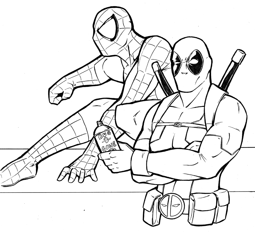 dead poll coloring pages - photo #34