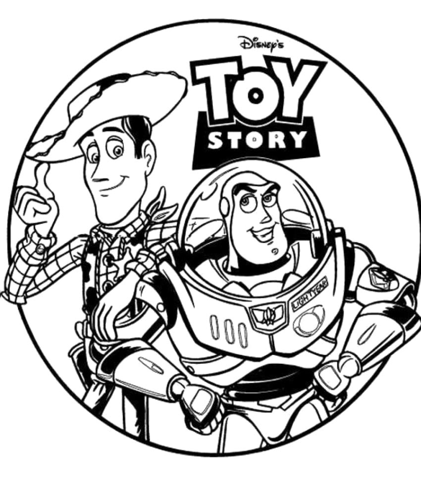 39 Great Image Buzz Woody Coloring Pages Buzz Lightyear Woody And