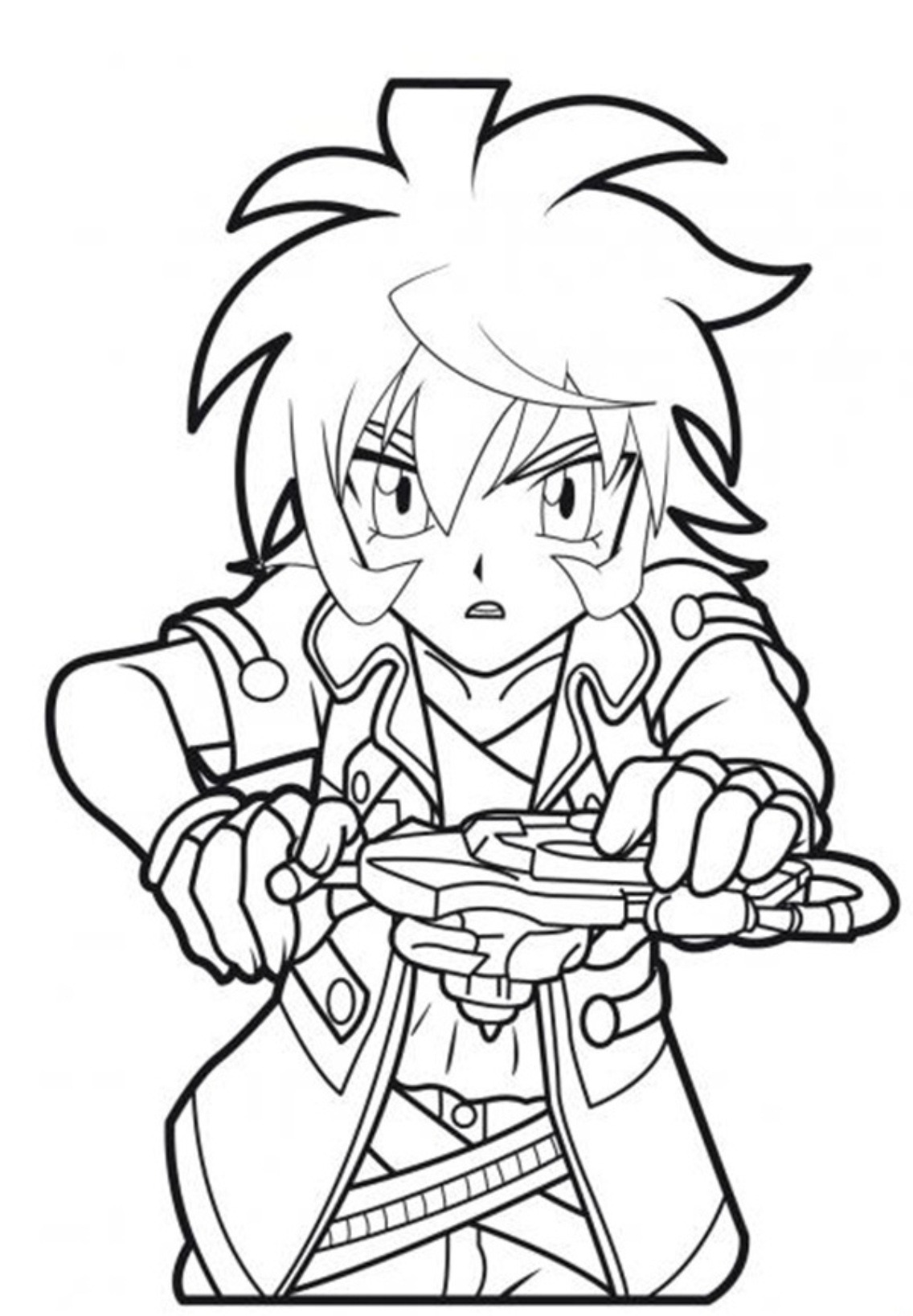 Beyblade coloring pages to download and print for free
