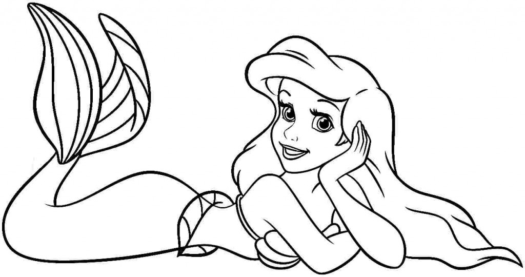 Ariel coloring pages to download and print for free