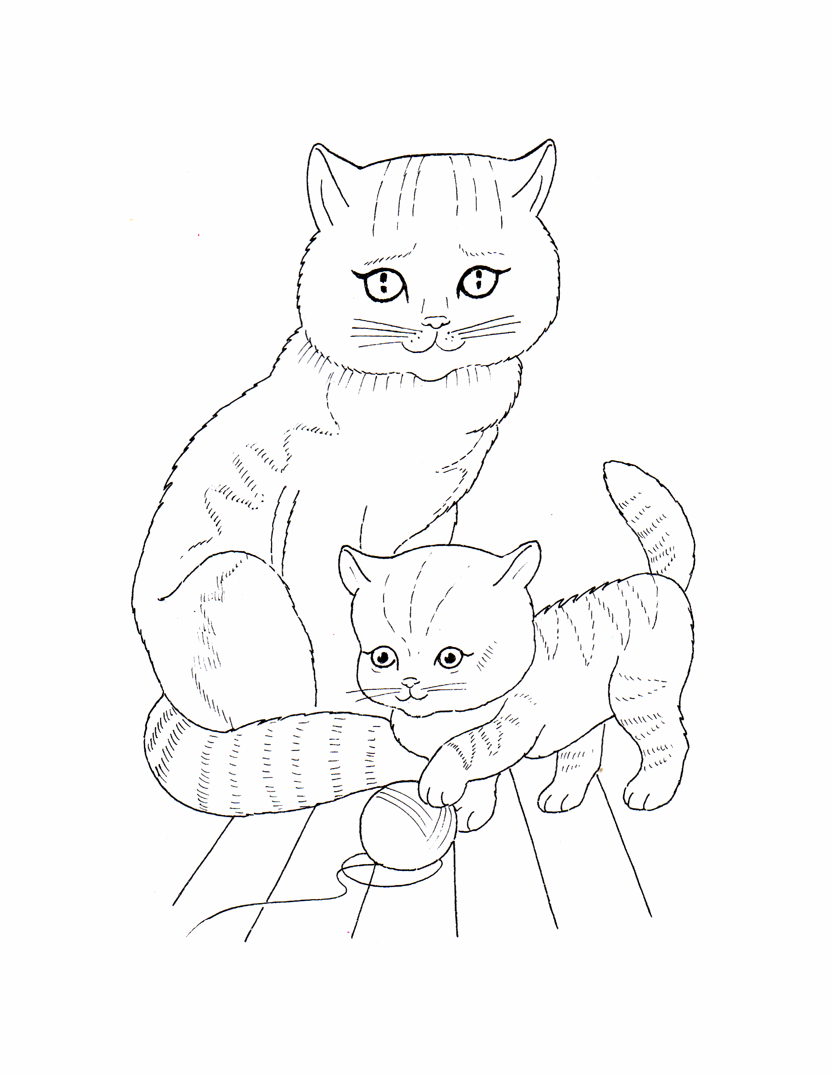 Pet coloring pages to download and print for free