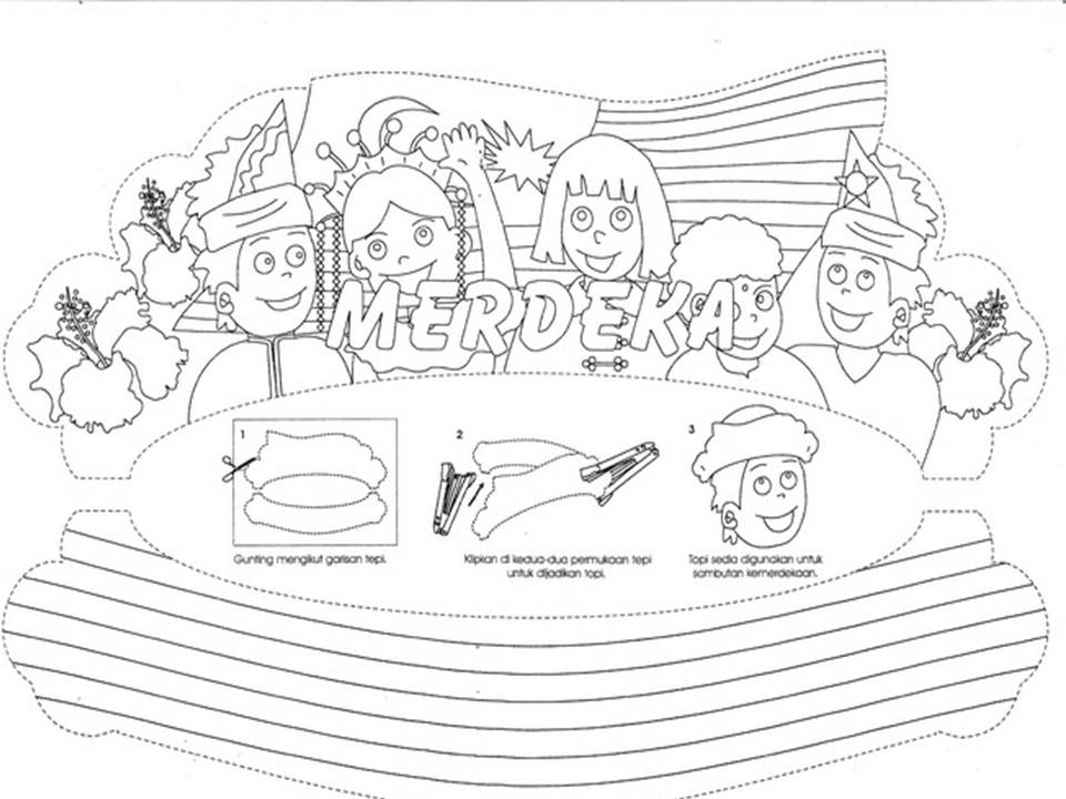 Malaysia coloring pages download and print for free