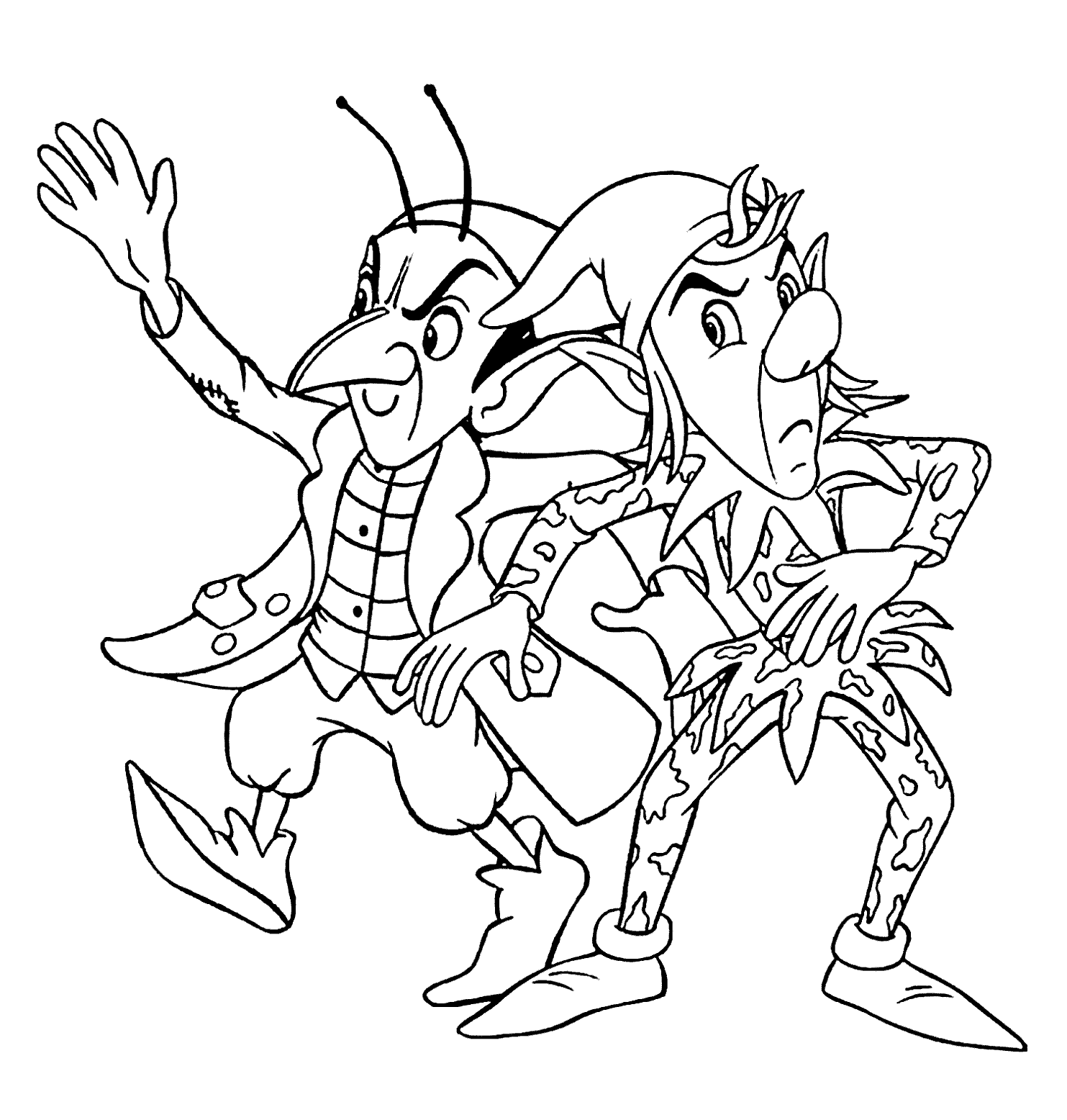 Green Goblin - Free Colouring Pages