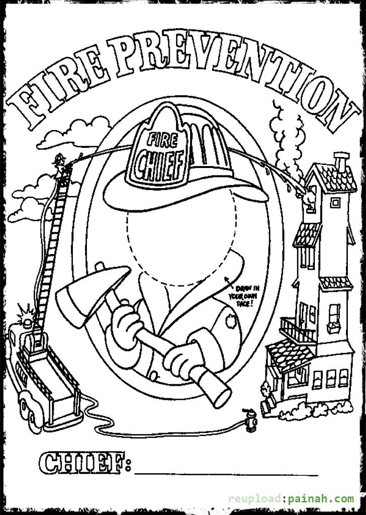 Fire prevention coloring pages download and print for free