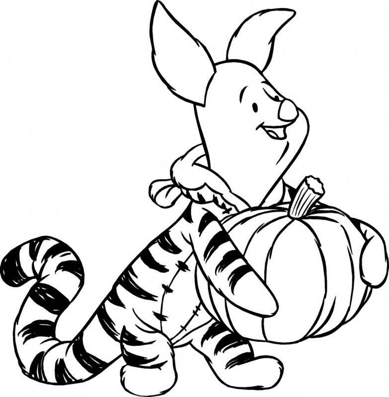 October coloring pages to download and print for free