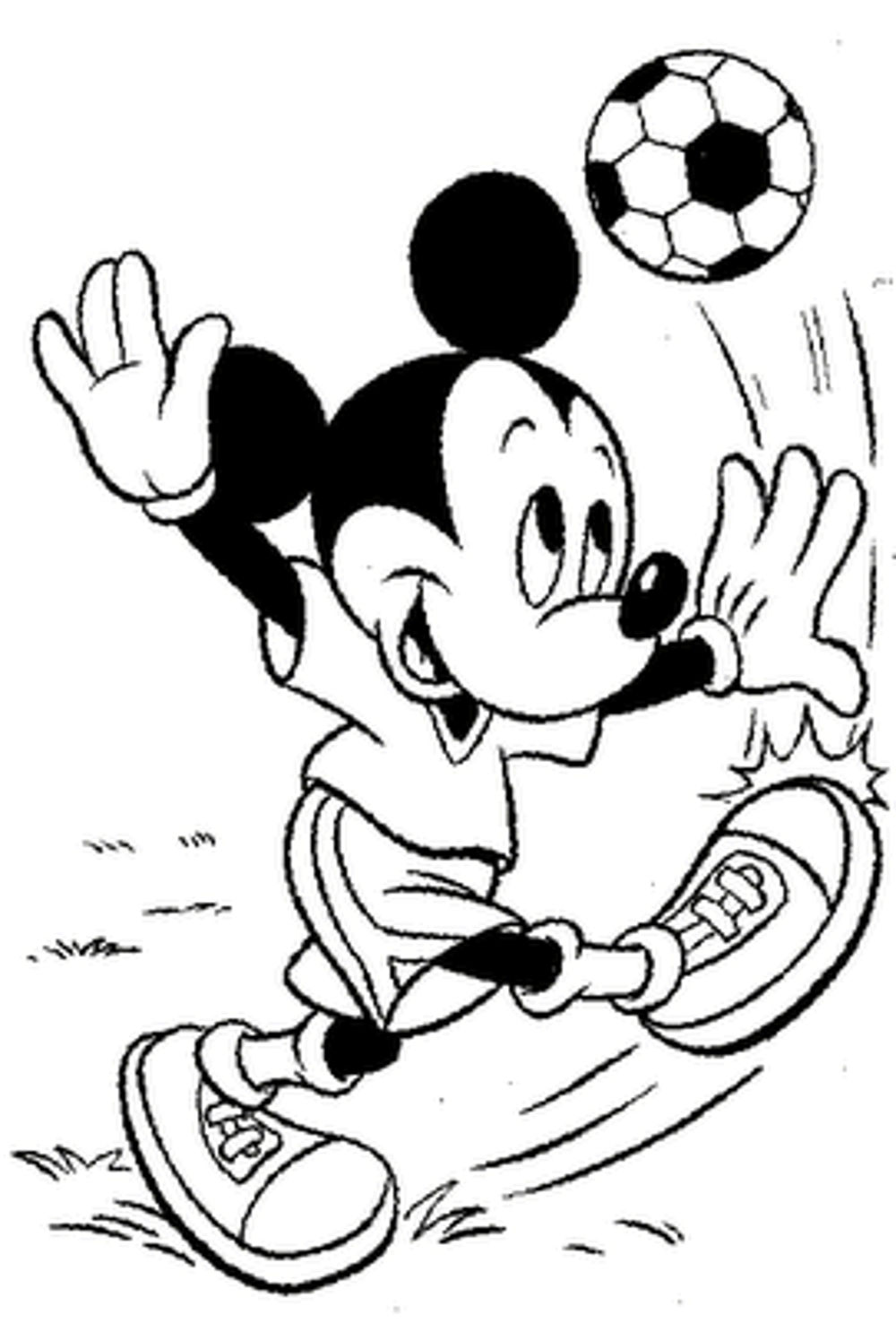 mickey mouse coloring wallykazam