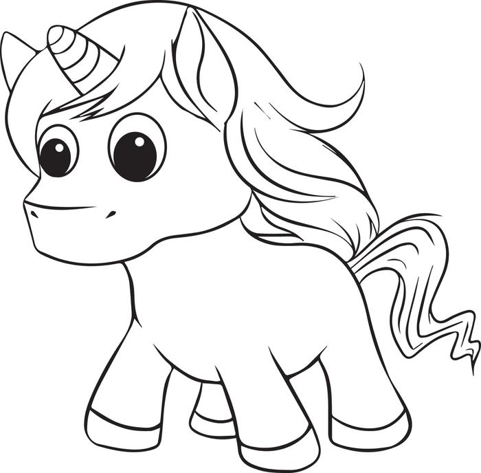 Unicorn coloring pages to download and print for free Best Coloring Page