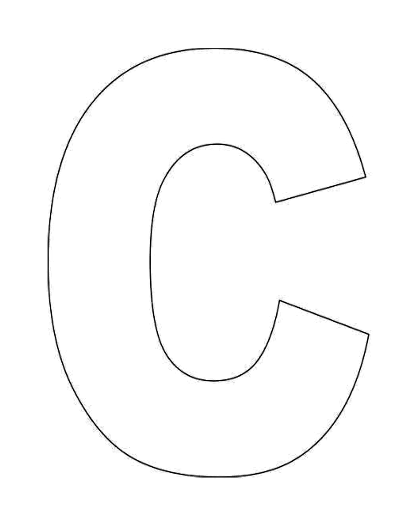 Letter c coloring pages to download and print for free