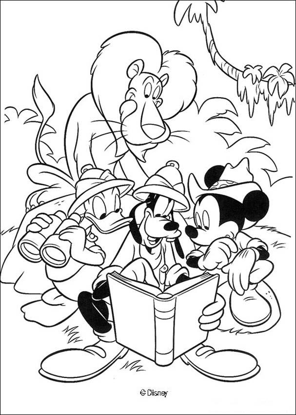 Safari coloring pages to download and print for free