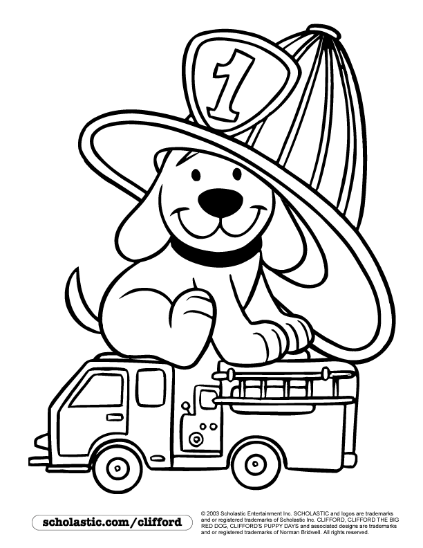 Fire Safety Coloring Pages Sketch Coloring Page