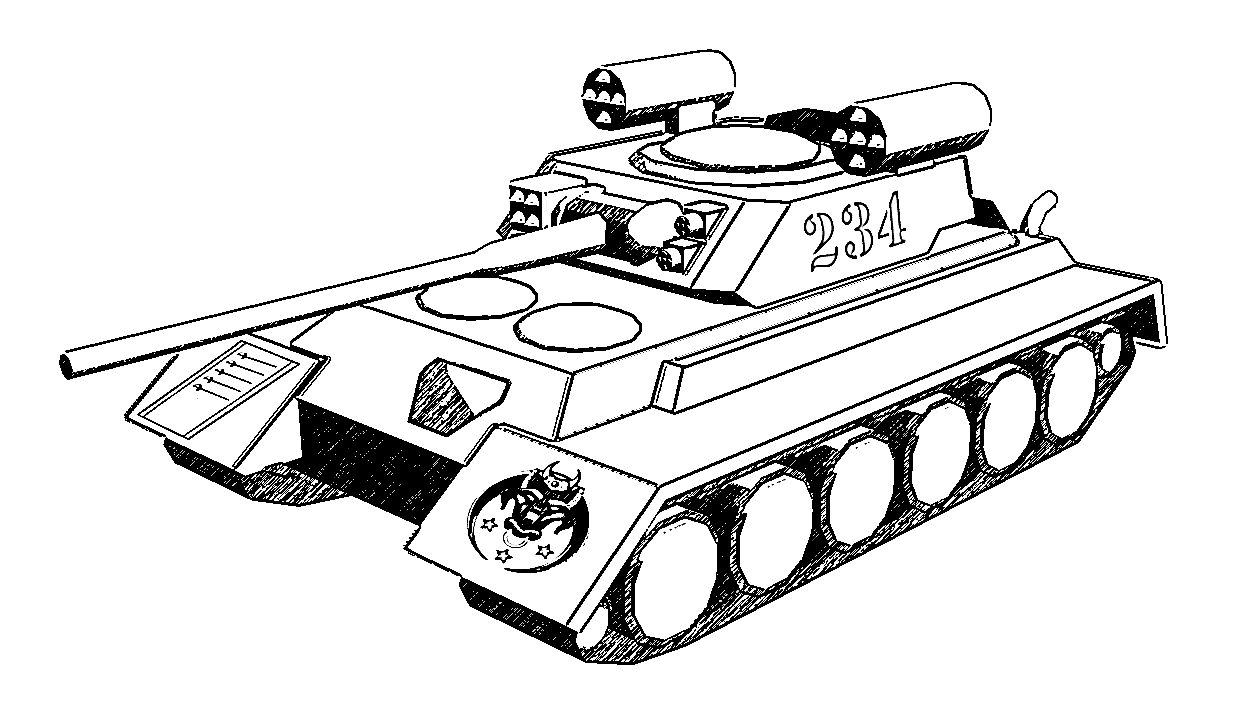 302 Cute M1 Abrams Tank Coloring Pages with Printable