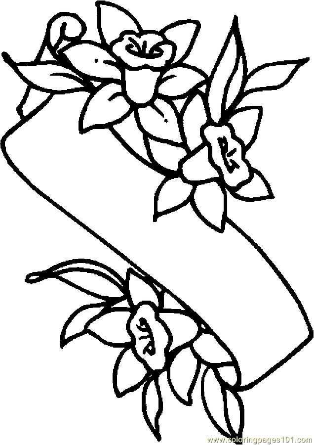 Lily coloring pages to download and print for free