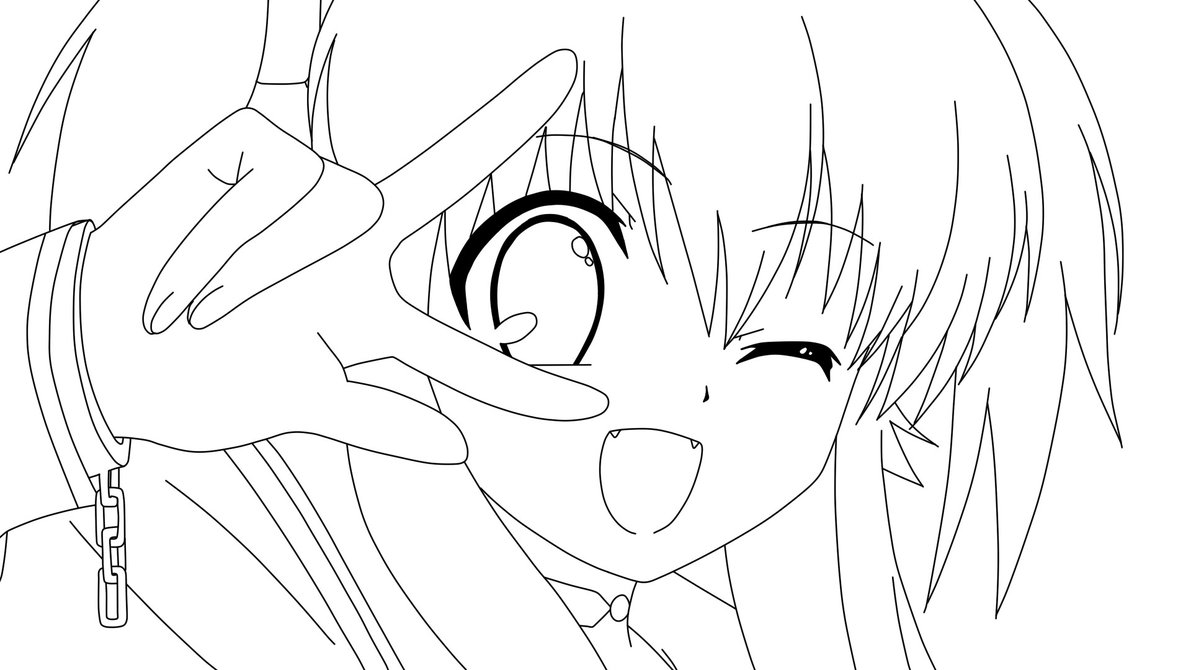Manga coloring pages to download and print for free