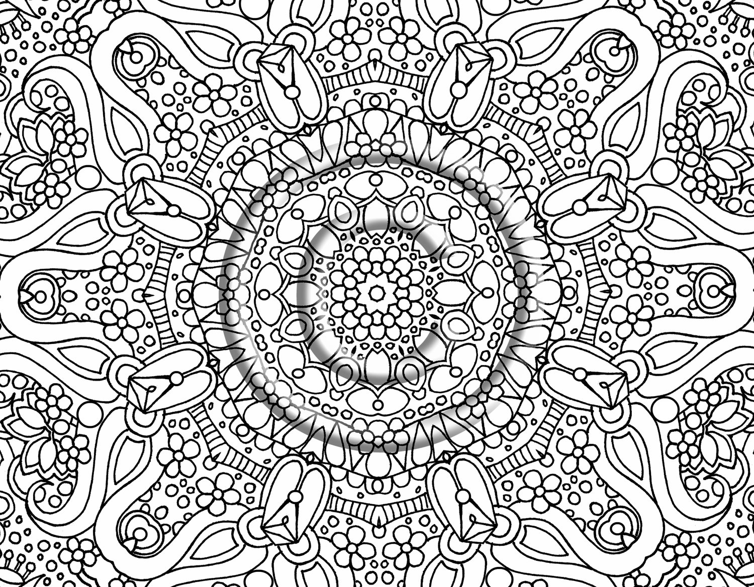 Colouring Pictures For Adults 41