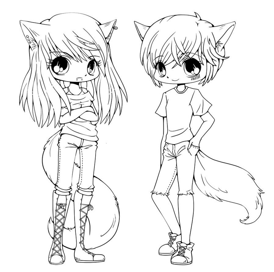 Cute girl coloring pages to download and print for free