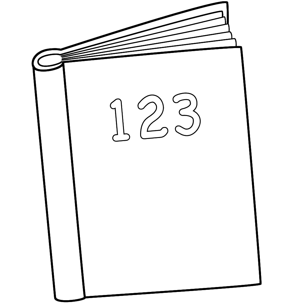 Book coloring pages to download and print for free