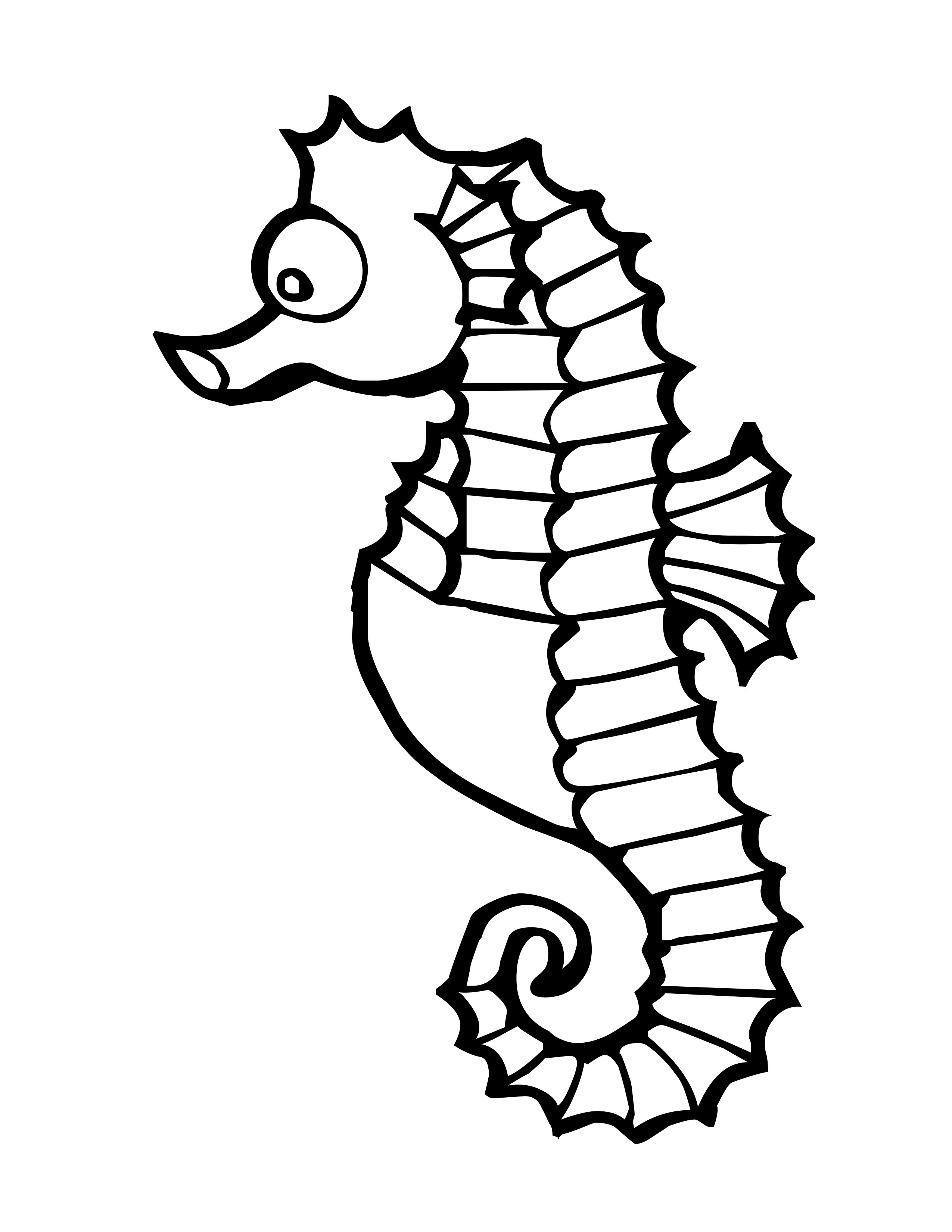 Sea fish coloring pages download and print for free