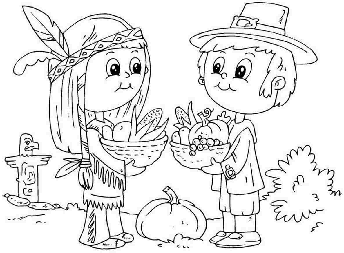 November Coloring Page