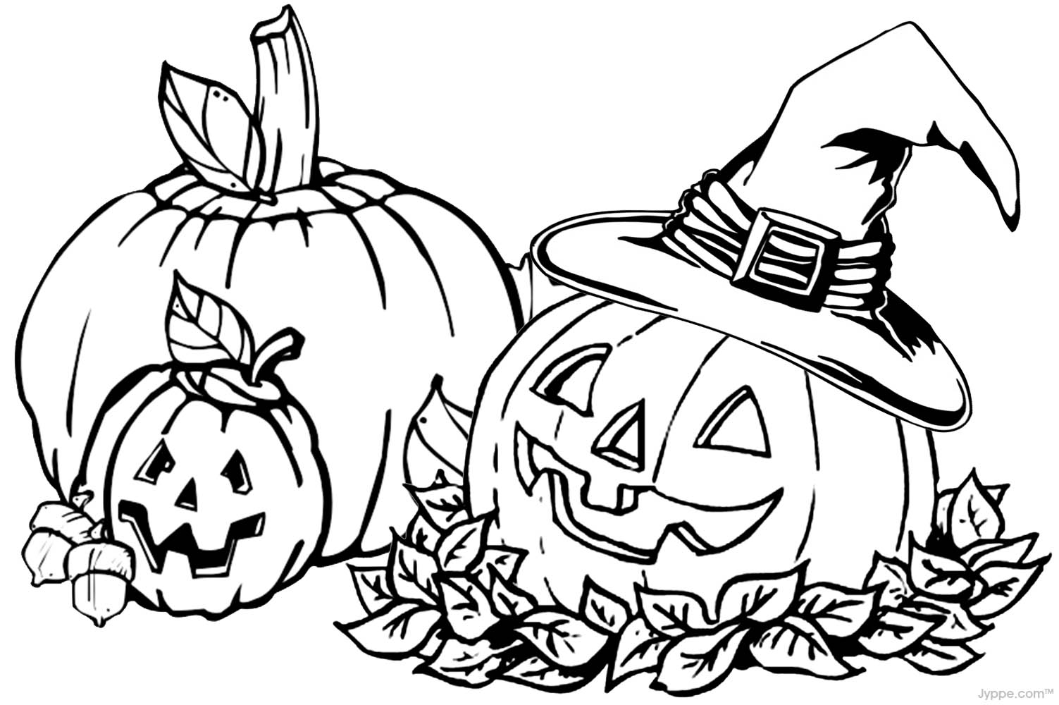 Autumn coloring pages to download and print for free