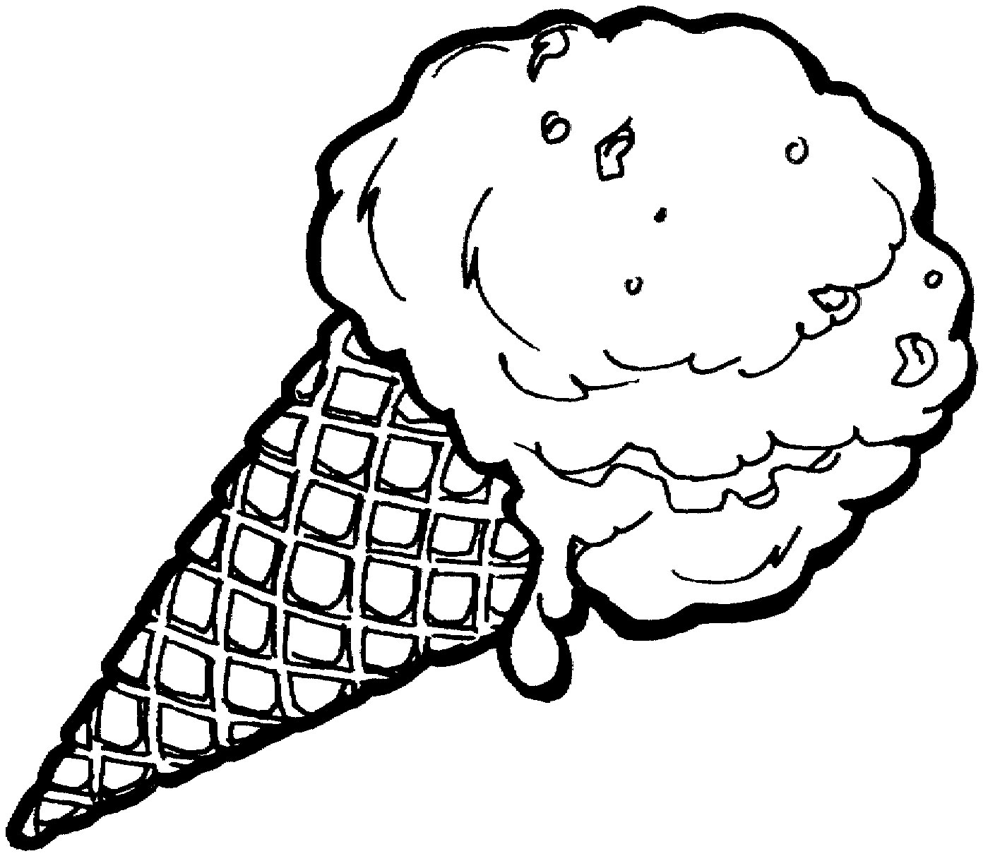 Ice cream coloring pages download and print for free