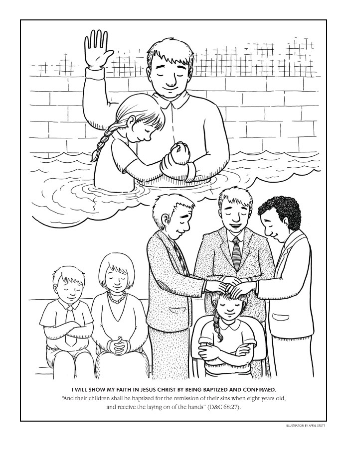 Lds Coloring Pages To Download And Print For Free