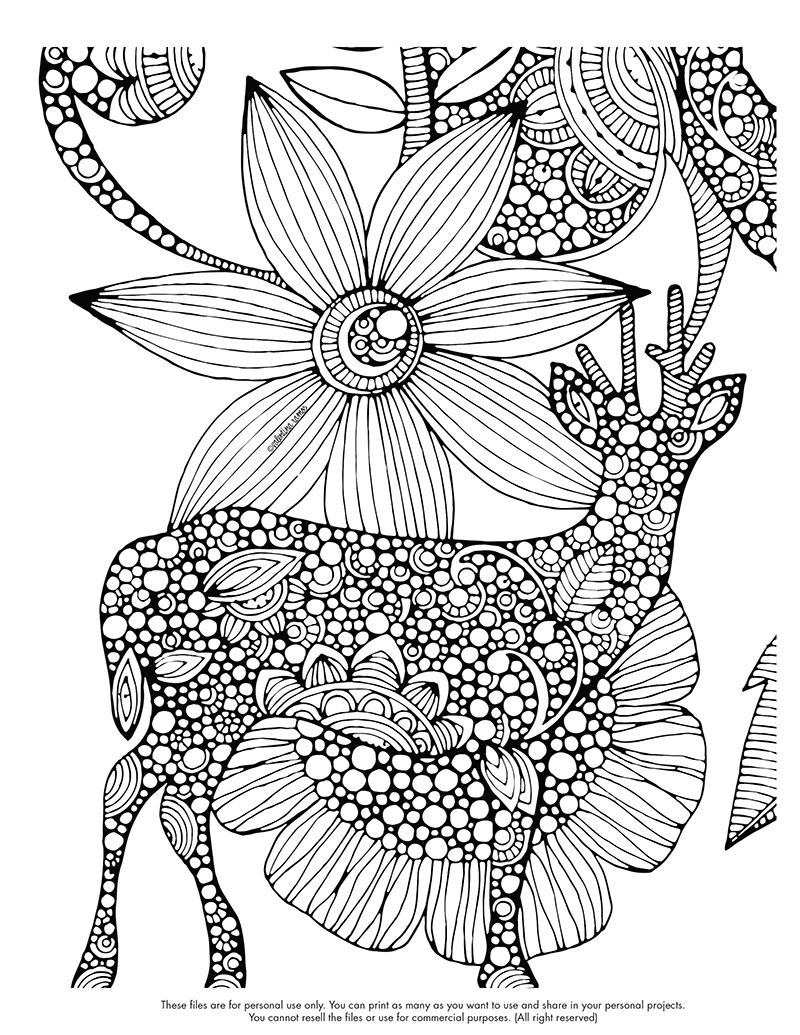 Therapy coloring pages to download and print for free