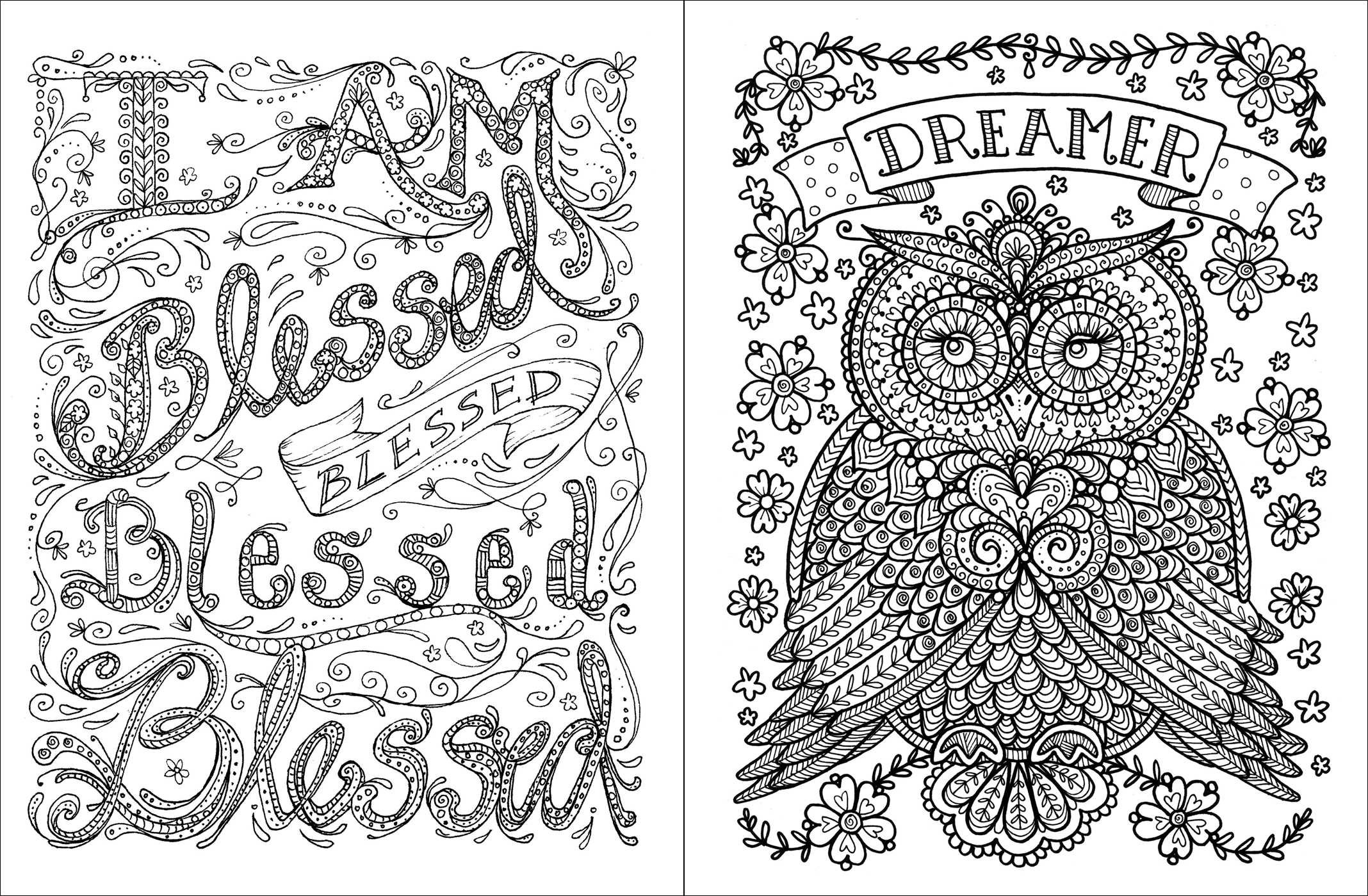 Inspirational coloring pages to download and print for free