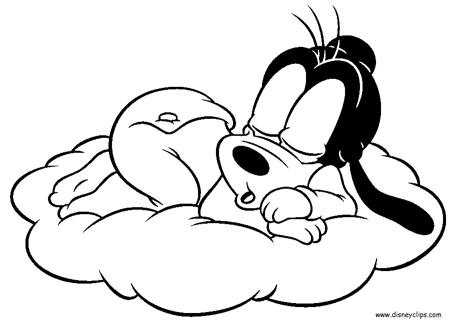 Baby disney coloring pages to download and print for free