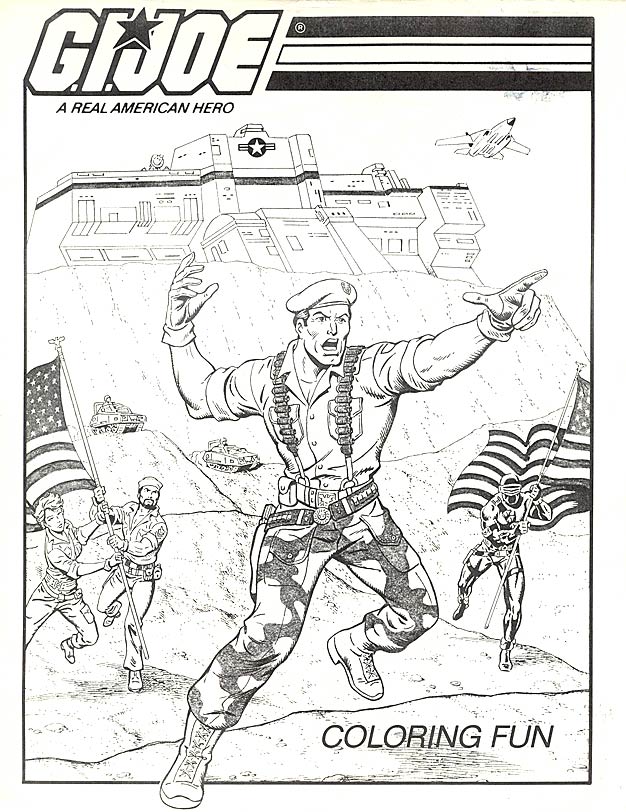 Gi joe coloring pages to download and print for free
