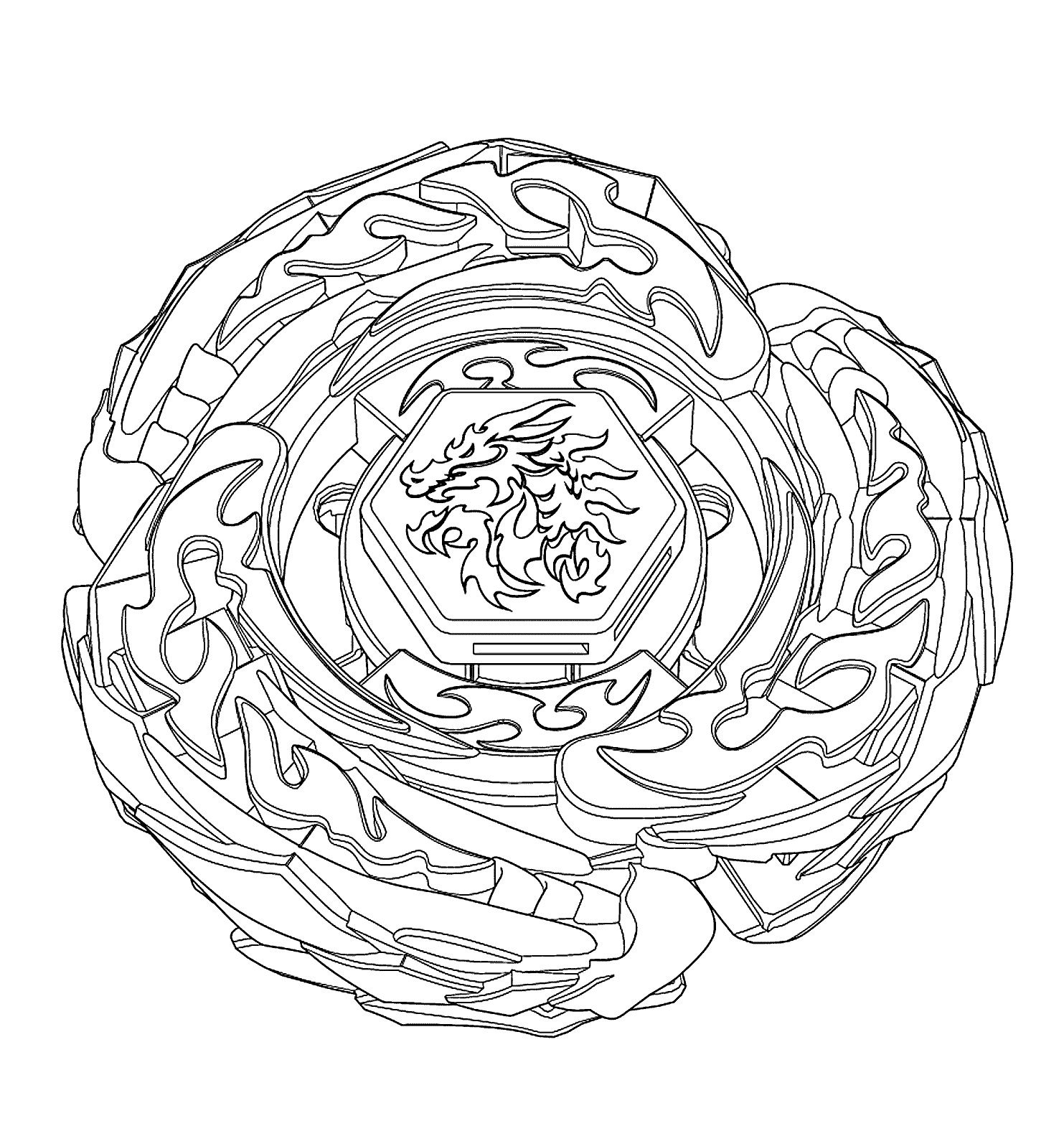 pegasus beyblade coloring pages download and print for free