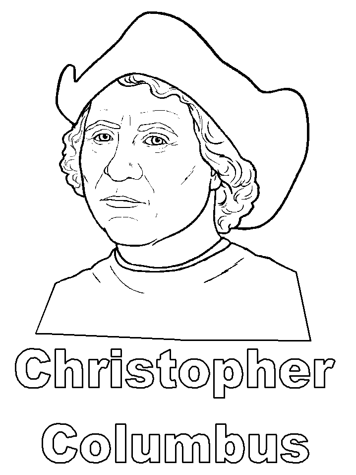 Christopher columbus coloring pages to download and print for free