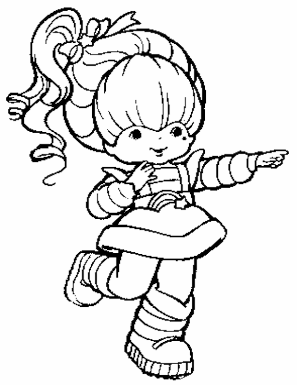 rainbow brite coloring pages for kids - photo #31