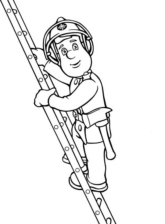 Fireman Sam coloring pages to download and print for free