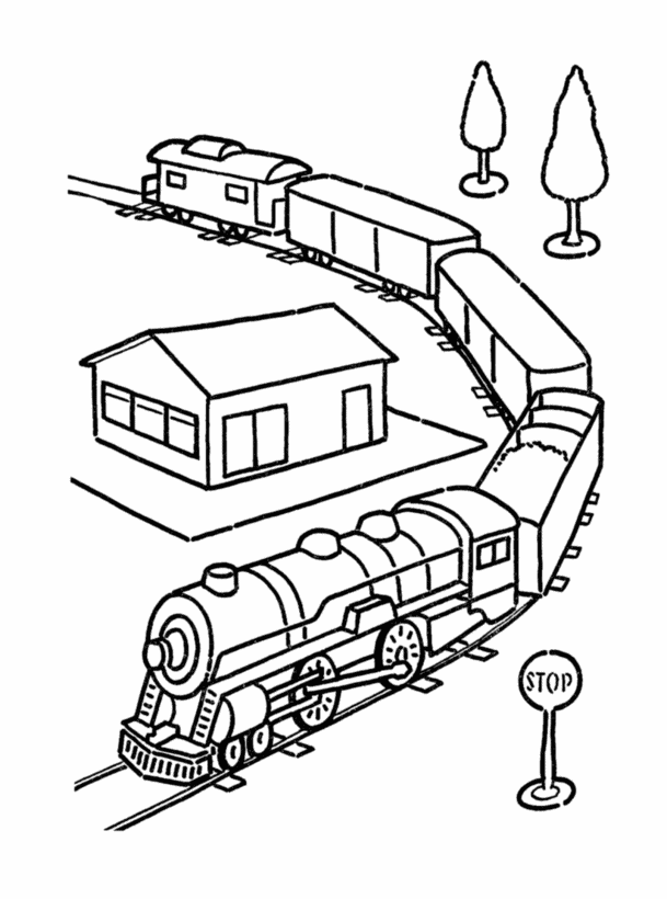 Polar express coloring pages to download and print for free