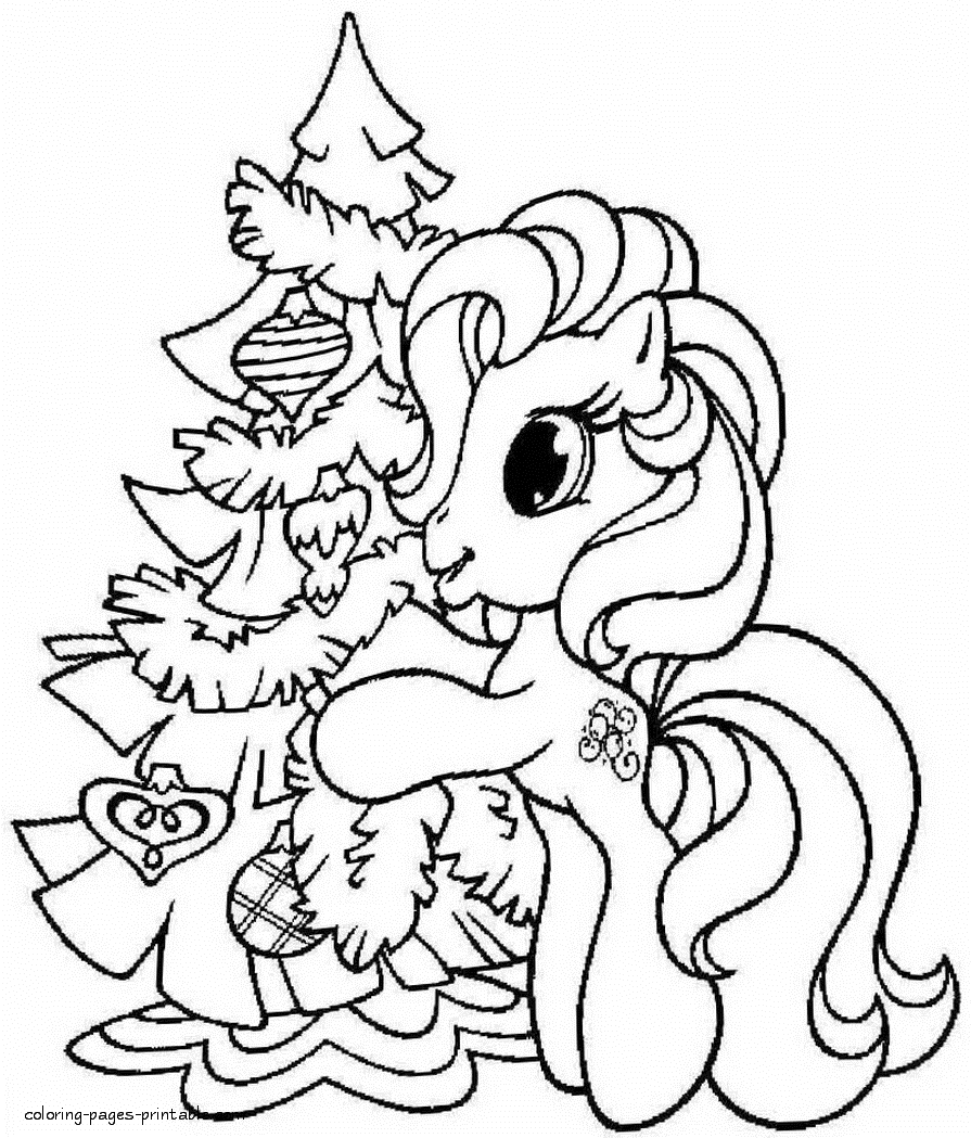 Printable My Little Pony Coloring Sheets