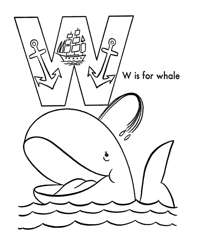 abc coloring pages games for kids - photo #32