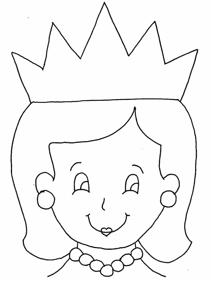 queen pages for coloring - photo #24