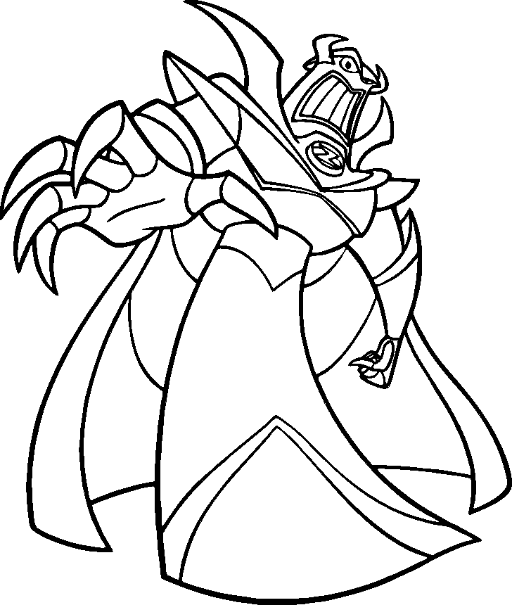zurg toy story coloring pages - photo #7
