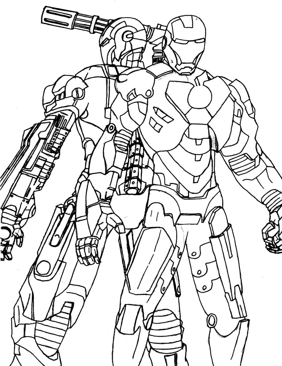machine coloring pages printable - photo #1