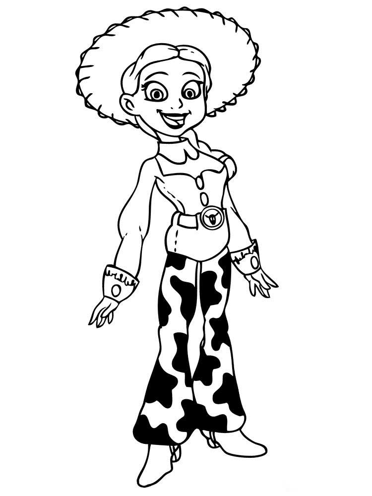 Jessie coloring pages to download and print for free