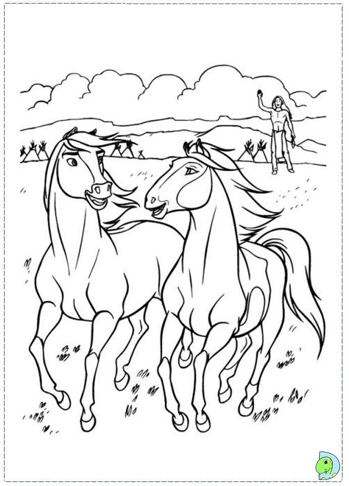 Spirit coloring pages to download and print for free