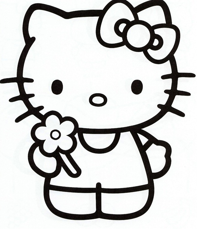 10 Hello Kitty Phone-Themed Coloring Pages for Tech Fans