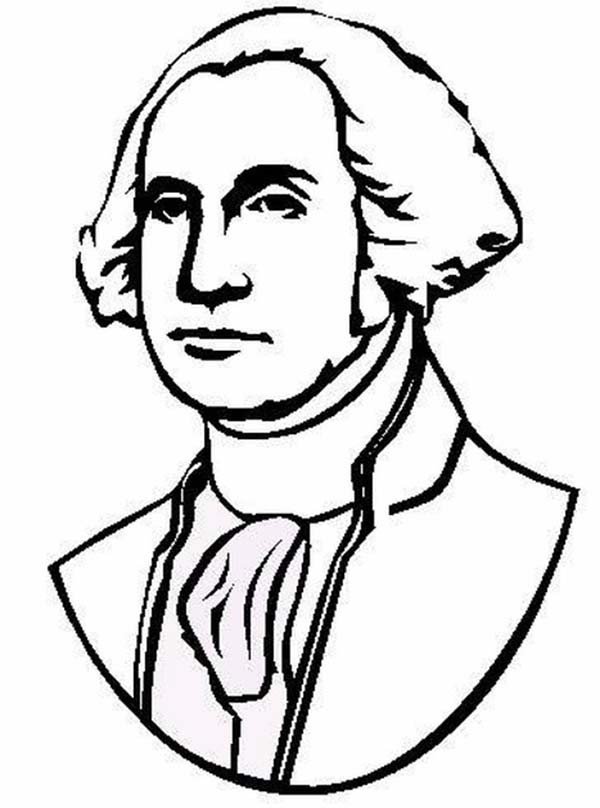 President George Washington Coloring Pages Download And Print For Free