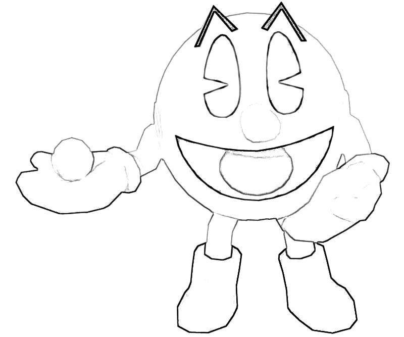 pacman online coloring pages - photo #16